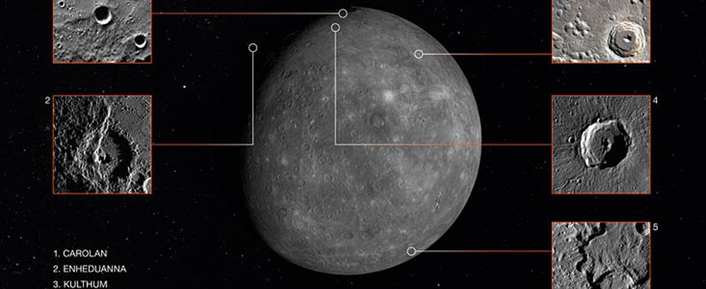 Mercury Crater-naming Contest Winners Announced